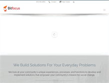 Tablet Screenshot of bitfocus.com